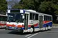 一般路線車は1980年頃から写真のようなデザインとなっていた。