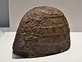 狐山古墳 衝角付冑石川県加賀市。東京国立博物館展示。