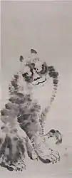 猛虎図