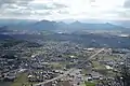 猫山と飯山高校(南面)