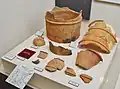 玉手山古墳群出土品柏原市立歴史資料館展示。