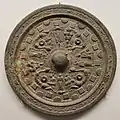 画文帯仏獣鏡東京国立博物館展示。