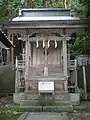 現在の折居社（姥神大神宮境内）