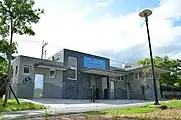 廃止された駅舎がCRSとして利用されている旧瑞北駅