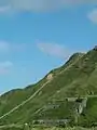 金瓜石鉱山・銅精錬工場の煙道