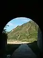 金瓜石鉱山・銅精錬工場の煙道