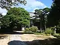 客殿前の老木