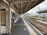 1番線ホーム(2023年4月)