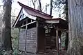 登山口近くの御鍋神社