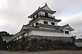 復元された三階櫓