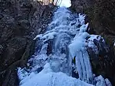 百尋ノ滝の氷瀑