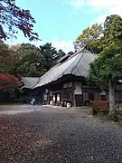 濱田庄司の別邸であった益子参考館4号館。通称「上ん台」。
