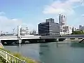 相生橋、平和公園対岸より　2005年10月撮影