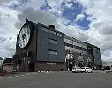 本社がある真岡駅 駅舎