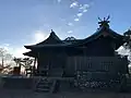 真弓神社(東側から)