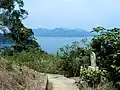 真鍋島から望む北木島