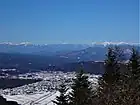 石割山からの南アルプス