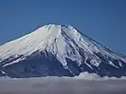 石割山から見た富士山