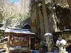 石割神社と大岩