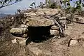 石島1号墳石室開口部