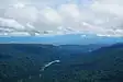 祝瓶山からの木地山ダムと米沢盆地