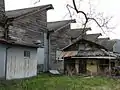 神結酒造工場の鋸屋根(兵庫県加東市下滝野)
