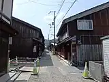 三丁町の工事風景（2018年4月1日）