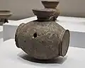 樽形𤭯福岡県粕屋町大字江辻字榎町出土。東京国立博物館展示。