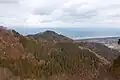 稲島コースから佐渡島と日本海