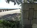 穏城大橋と欄干