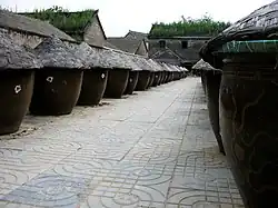 窯湾鎮の甕