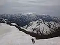笈ヶ岳からの白山