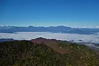 笠ヶ岳 (長野県)からの北信五岳