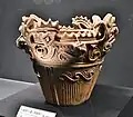 笹山遺跡出土 深鉢形土器（火焔型土器）（国宝）十日町市博物館展示。