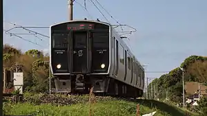 筑豊本線の列車(鞍手駅 - 筑前垣生駅間)