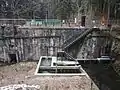 東吾妻町箱島湧水発電所新設取水口