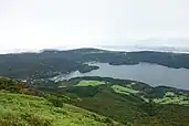 箱根駒ケ岳から芦ノ湖(南側)
