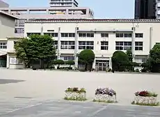 福岡市中央区にあった福岡市立簀子小学校