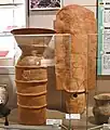 出土埴輪安中市学習の森ふるさと学習館展示。