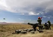 アメリカでの発射訓練