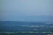 米山から見た頚城三山