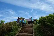 米山の山頂
