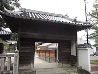 相方城移築の城門（北門）