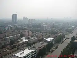 市街地の俯瞰