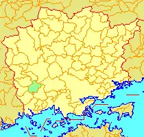 美星町の位置