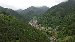 羽沢の全景