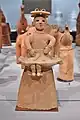 腰かける巫女（群馬県大泉町古海出土）東京国立博物館蔵