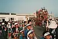 聖武山（昭和50年代）当時の国鉄（後のJR北海道）江差駅前にて（1980年8月撮影）