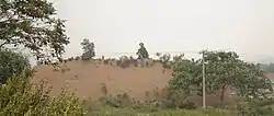 東鎮鎮官荘村付近の丘