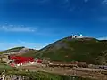 肩ノ小屋と気象観測所